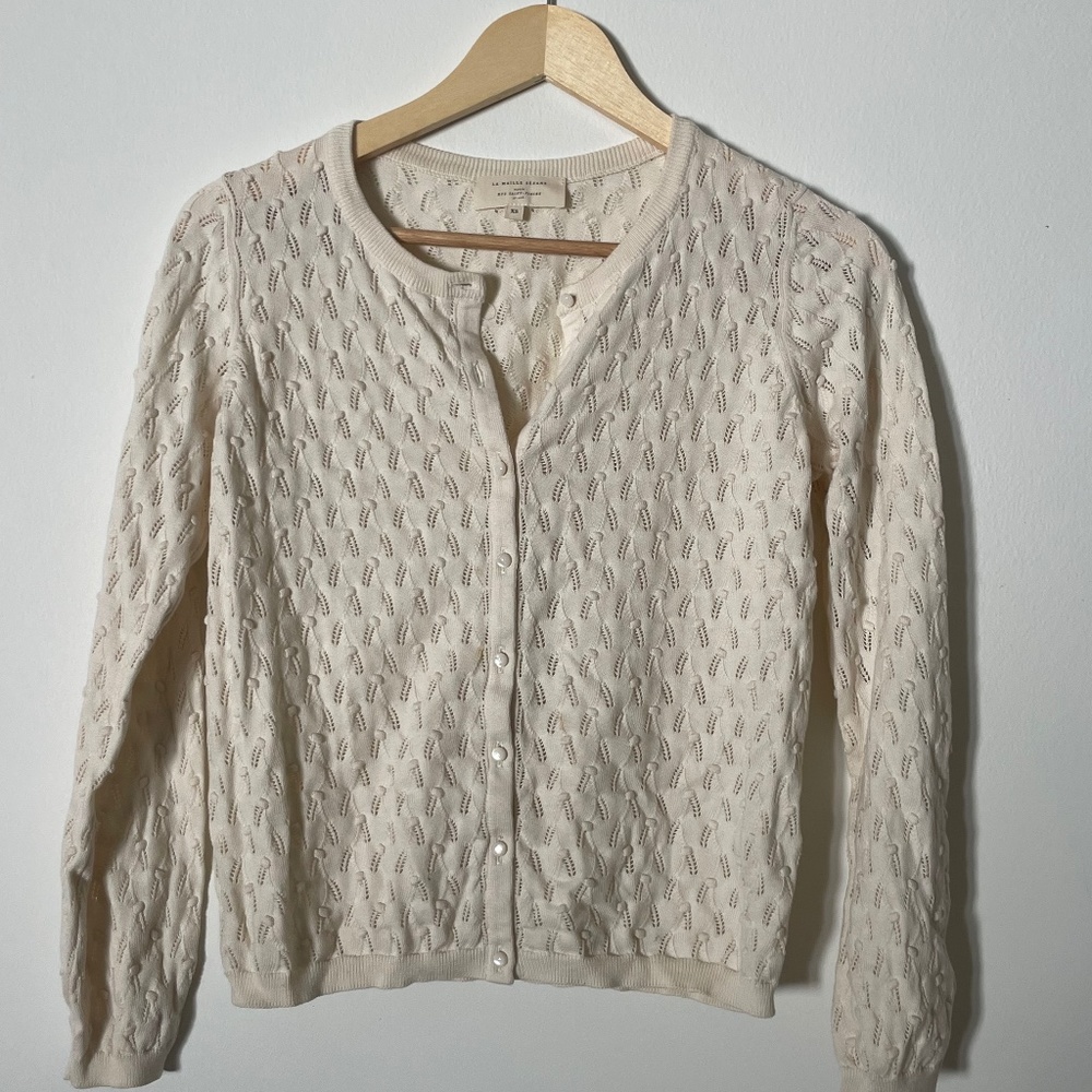 Sezane Cream Sweater